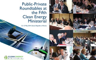 Clean Energy Ministerial Releases CEM5 Roundtables Report