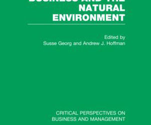 Business and the Natural Environment