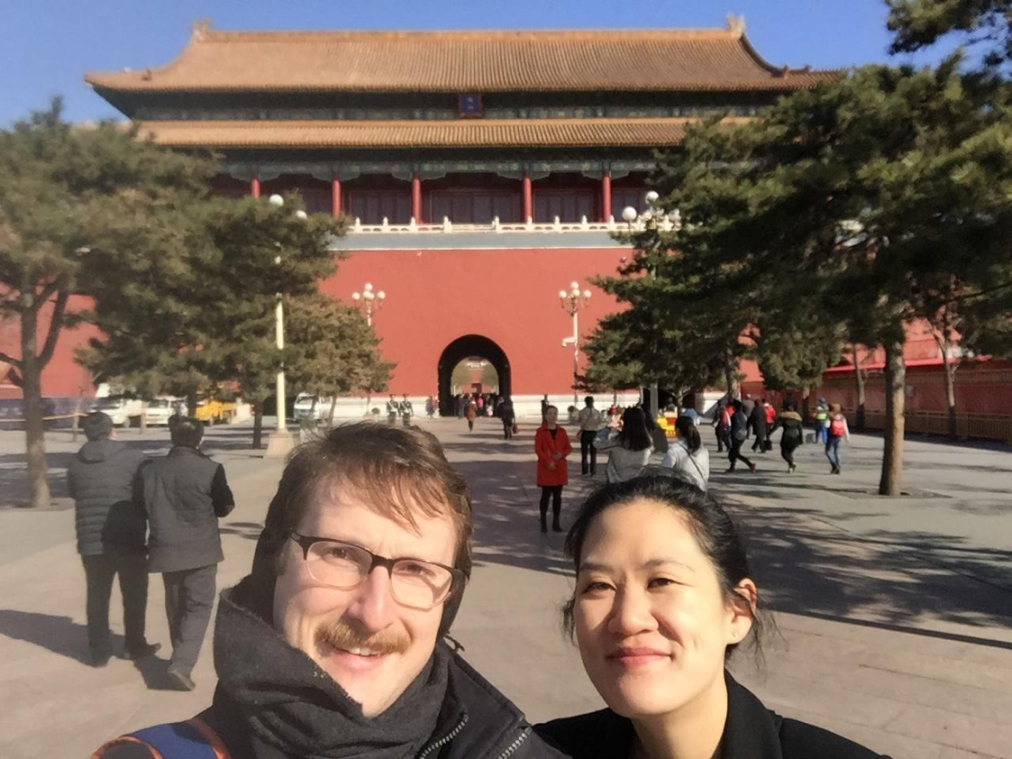 Helen and Wiles in the Forbidden City