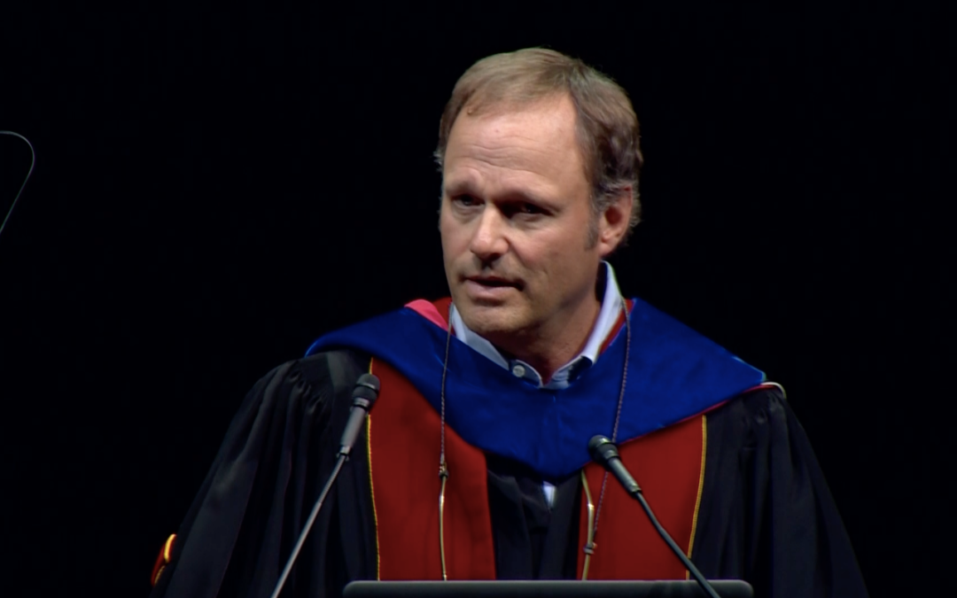 Andrew J. Hoffman delivers 2018 Convocation Address at Loyola University Chicago