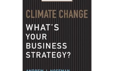 Book review:  “Time for CEOs to face climate change” by Andy Hoffman