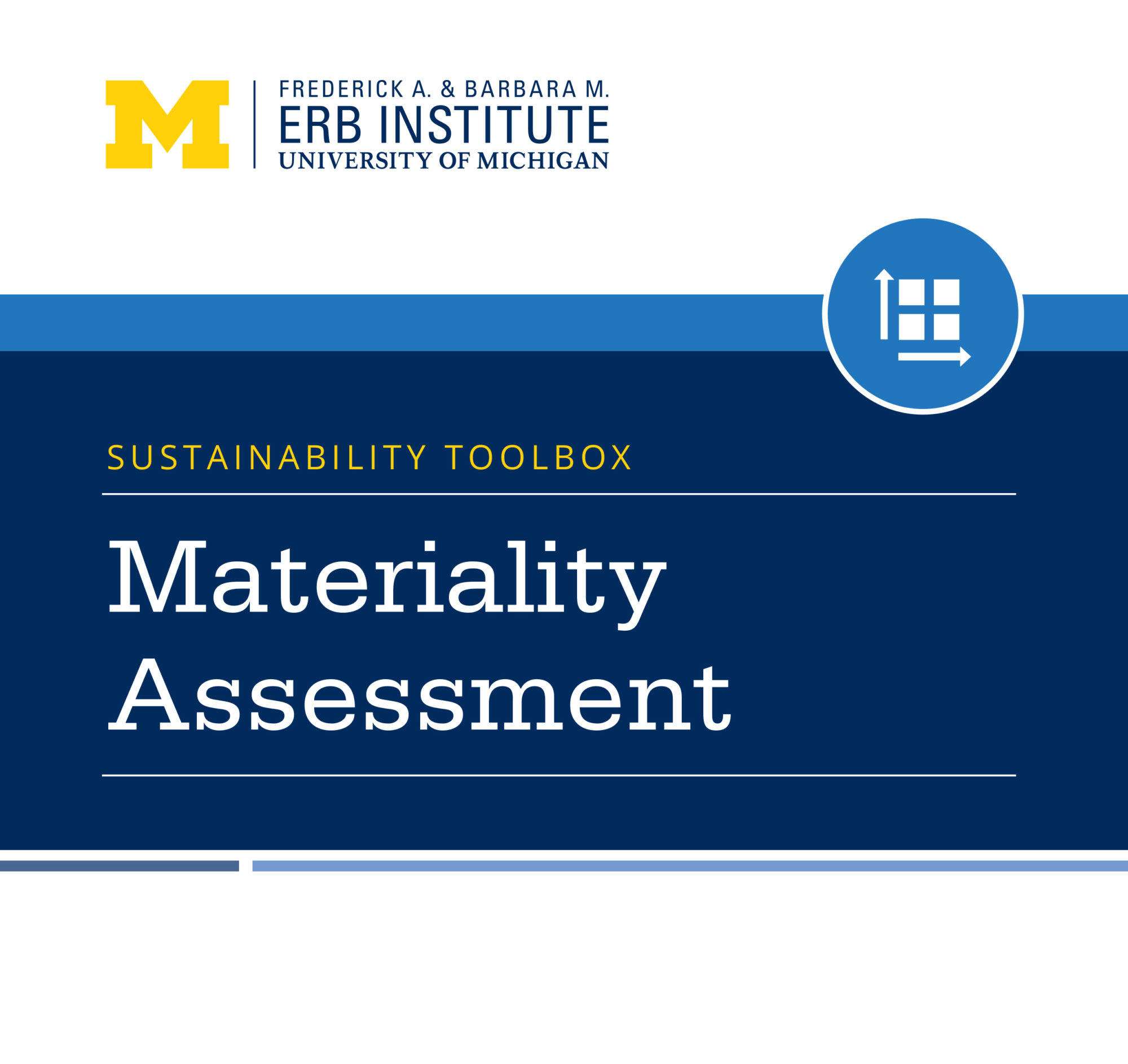 Sustainability Toolbox: Materiality Assessment